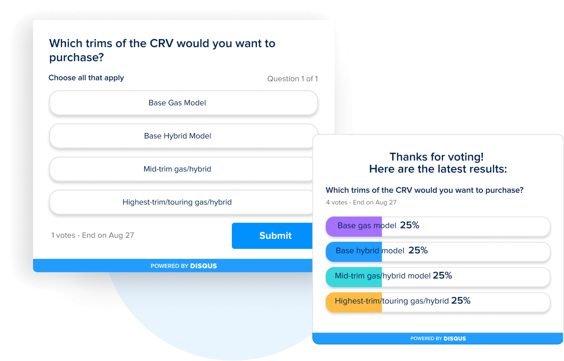 Coming Soon: Disqus Polls