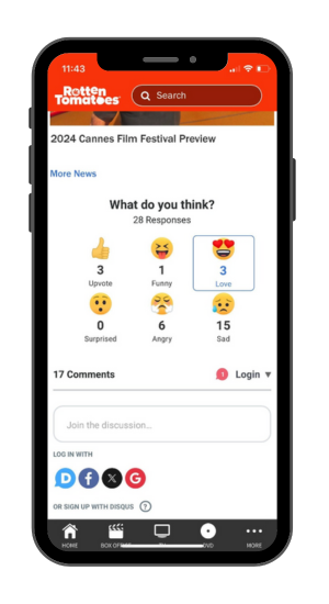 Disqus comment tools
